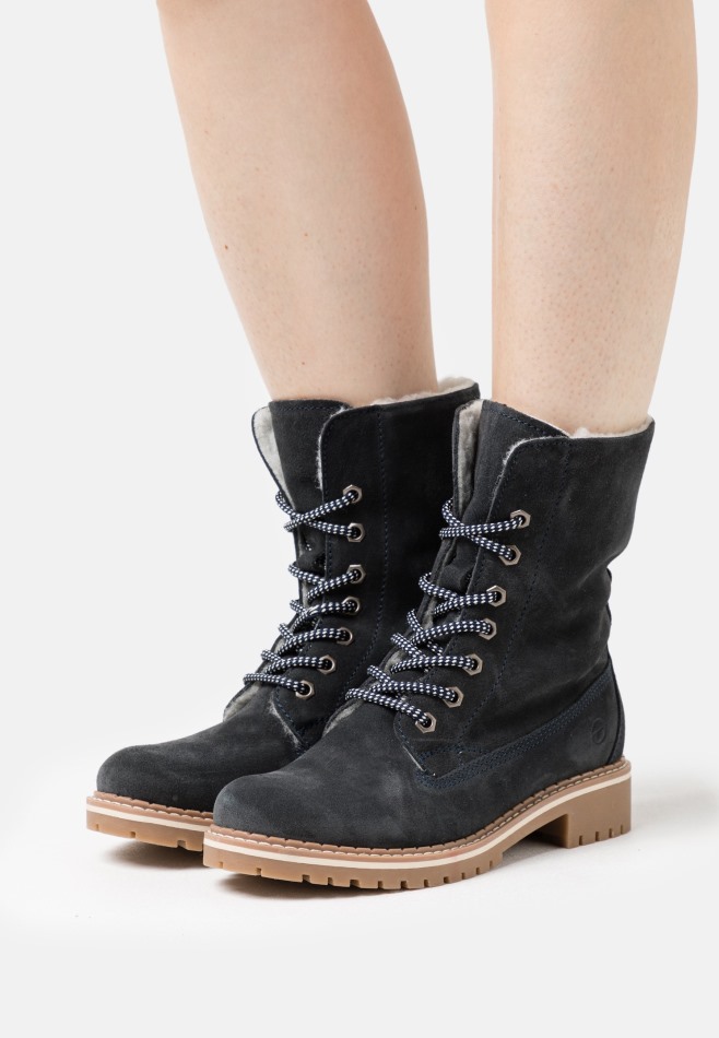 Gabor Noir | Bottines à Lacets Exclusives